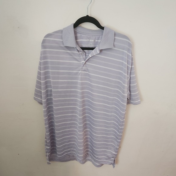 Chereskin Light Grey Striped Polo Men's Size XXL - Picture 1 of 3